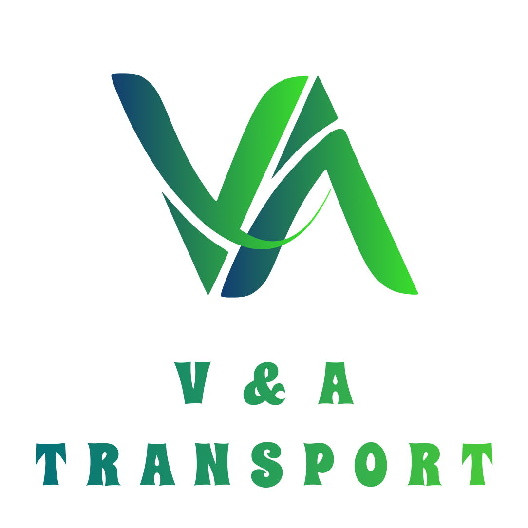V and A Transport AS logo